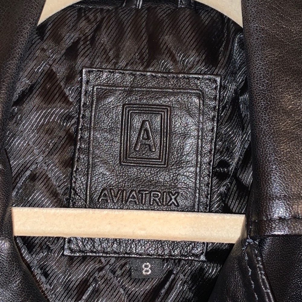 Genuine Leather Moto Jacket - Picture 4 of 4